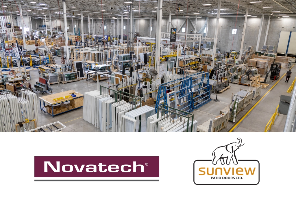 Novatech fait l’acquisition de Sunview Patio Doors